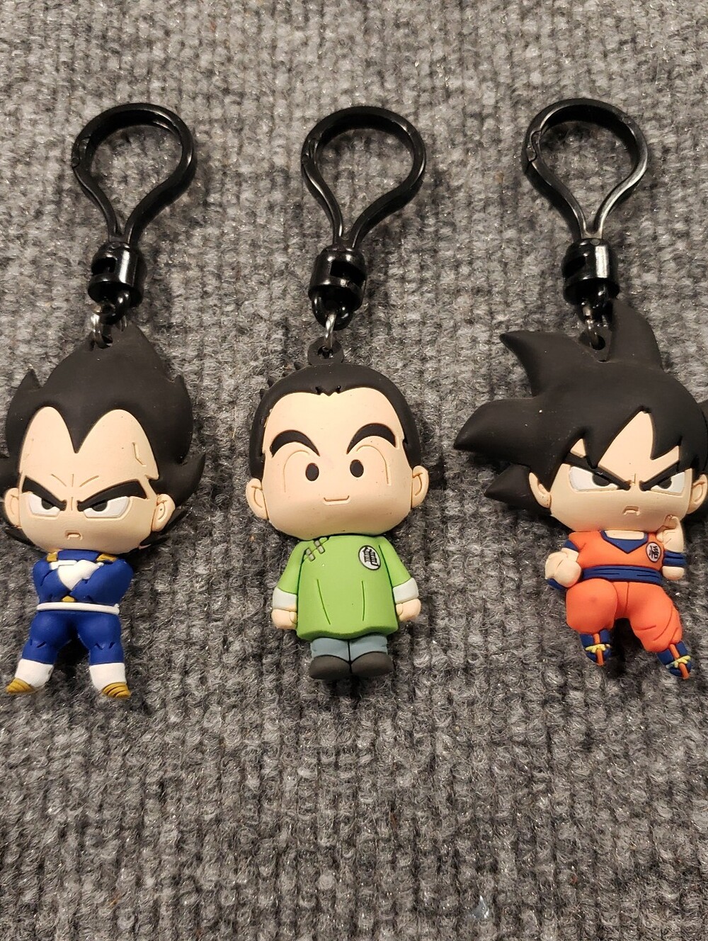 Dragon Ball Z Super - Series 1 - Figural 3D Bag Clip - Set of 3